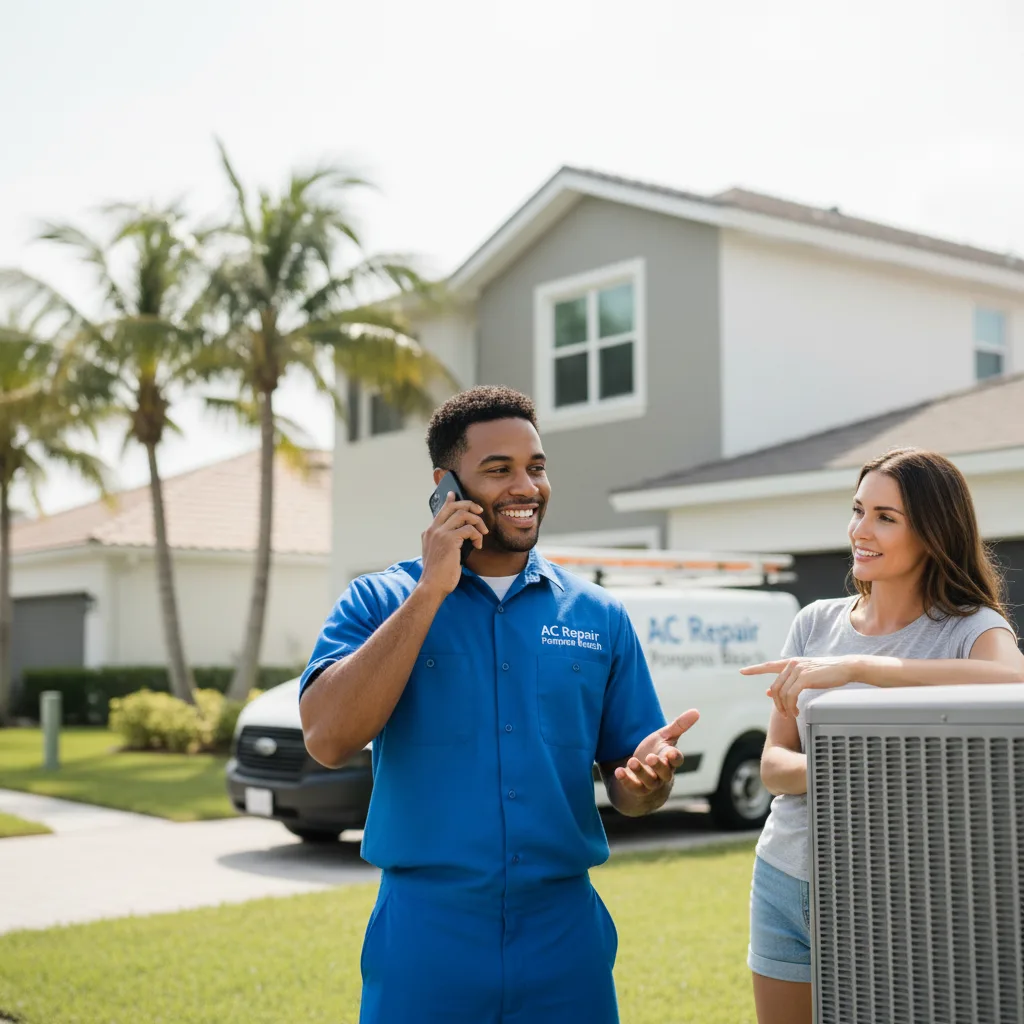 AC Repair Pompano Beach customer support in Kalida